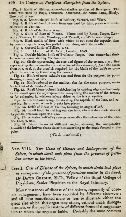 First page of Craigie