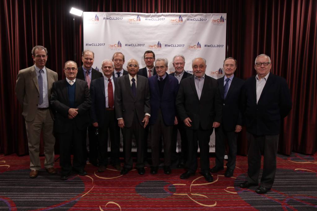 Photo of Rai Binet Medalists at the 2017 iwCLL Conference